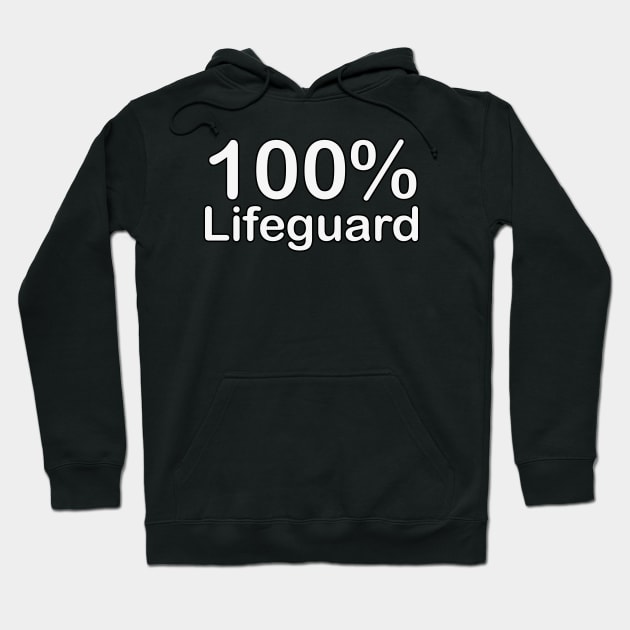 Lifeguard, funny gifts for people who have everything. Hoodie by BlackCricketdesign